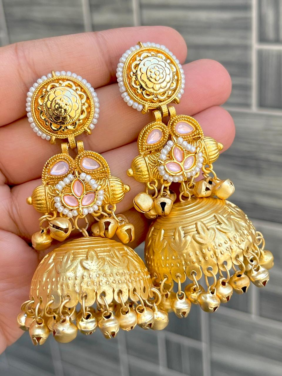 Kashmiri Big Size Jaipuri Statement Jhumkaa